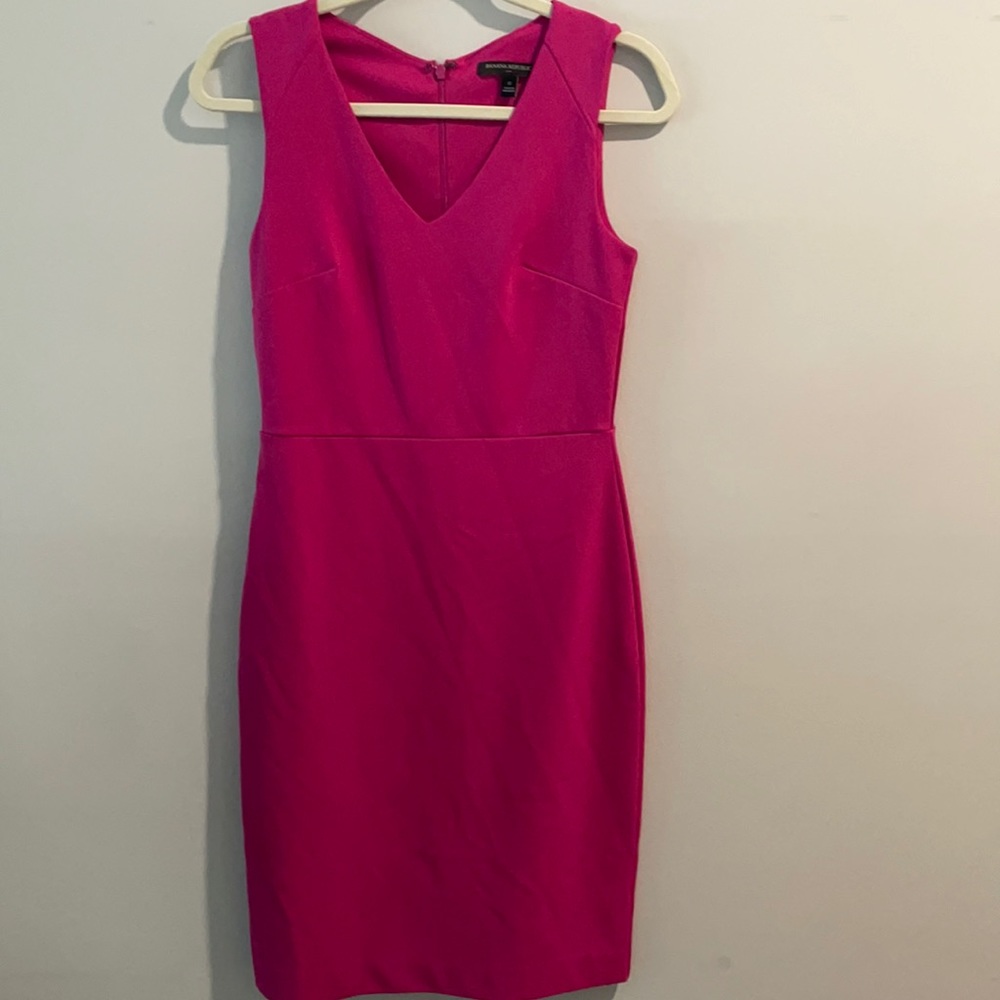Banana Republic Pink Sheath Dress size 0